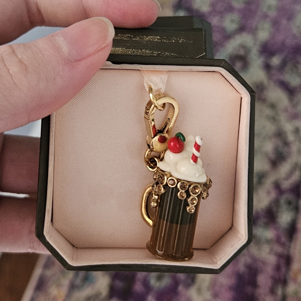 Juicy Couture Root Beer Float Charm New in original Box
